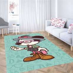 Hipster Minnie Carpet Rug