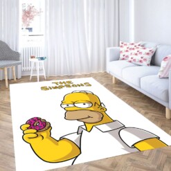 Homer The Simpsons Carpet Rug