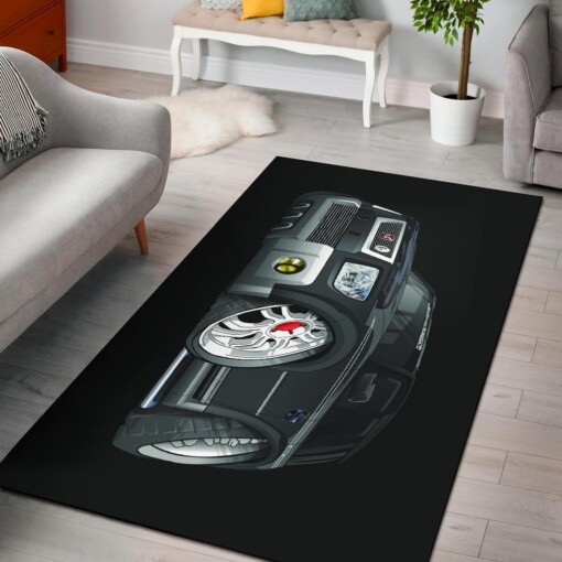 Honda Element Car Art Area Rug