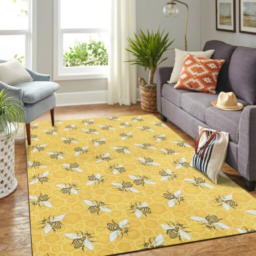 Honey Bee Carpet Rug