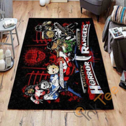 Horror Rangers Area Rug