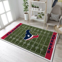 Houston Texans Rug  Custom Size And Printing