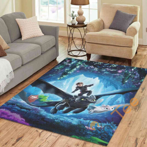 How To Train Your Dragon Area Rug