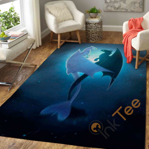 How To Train Your Dragon Movie Area Rug