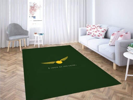 I Open At The Close Harry Potter Living Room Modern Carpet Rug