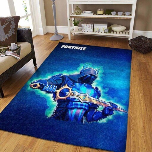 Ice King Of Fornite Rug  Custom Size And Printing