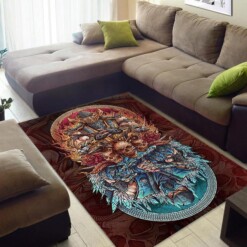 Ice Vs Fire Area Rug