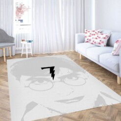 Icon Harry Potter Monochrome Carpet Rug