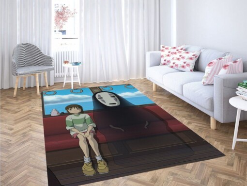 Iconic Scene Spirited Away Living Room Modern Carpet Rug