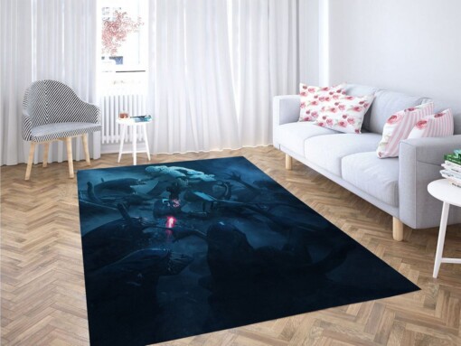 Illustration Star Wars Living Room Modern Carpet Rug