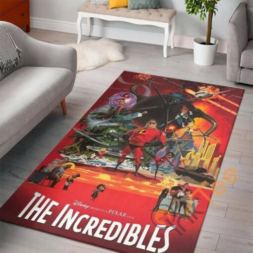 Incredible Disney Movies Living Room Lover Rug