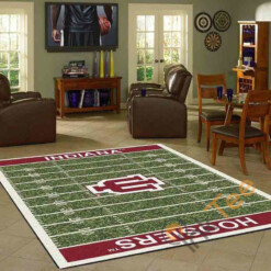 Indiana Hoosiers Home Field Area Rug