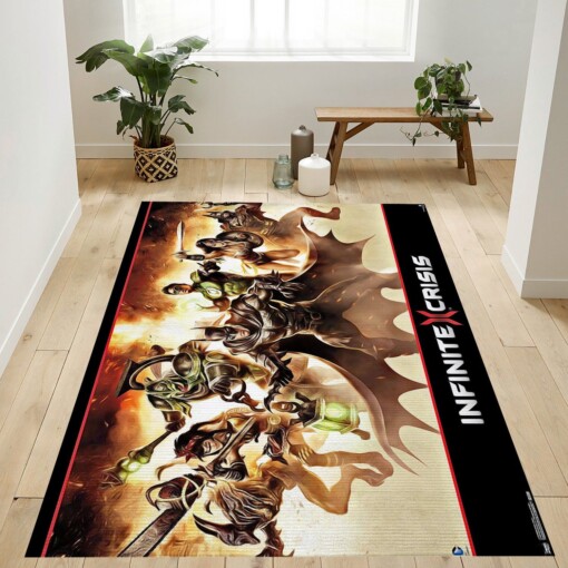 Infinite Crisis Rug  Custom Size And Printing