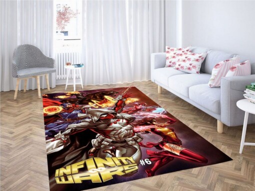 Infinity Warps Living Room Modern Carpet Rug