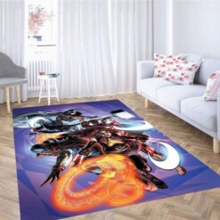 Infinity Wars Comic Carpet Rug