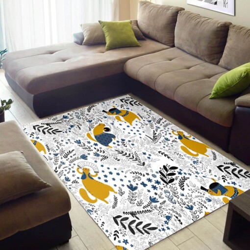 Inspired African Amazing Print Seamless Pattern Design Floor Carpet Living Room Rug