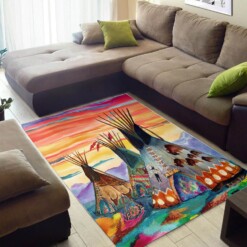Inspired African American Perfect Black History Month Afrocentric Art Themed Carpet Living Room Rug