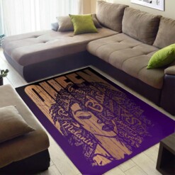 Inspired African Beautiful Melanin Woman Queen Carpet Themed Home Rug