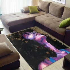 Inspired African Style Pretty Themed Melanin Girl Carpet Home Rug