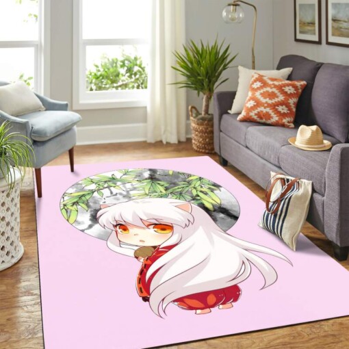 Inuyasha Chibi Cute Carpet Floor Area Rug