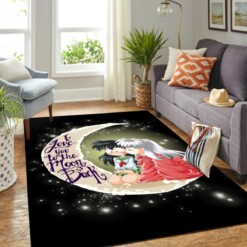 Inuyasha Kagome Love Carpet Floor Area Rug