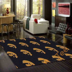 Iowa Hawkeyes Area Rug