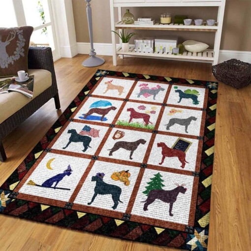 Irish Wolfhound Rug