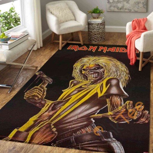 Iron Maiden Area Rug