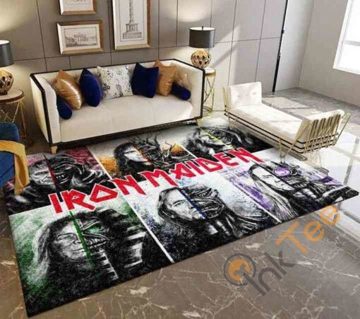 Iron Maiden Area Rug