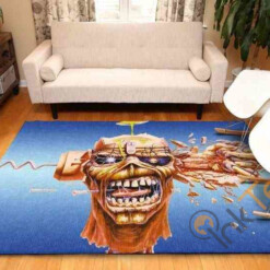 Iron Maiden Area Rug