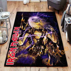 Iron Maiden Area Rug