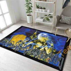 Iron Maiden Area Rug