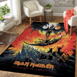 Iron Maiden Area Rug