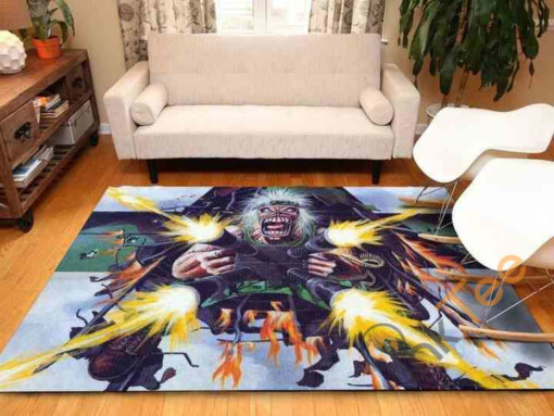 Iron Maiden Area Rug