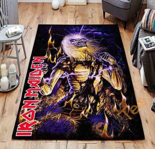 Iron Maiden Area Rug