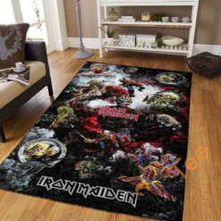 Iron Maiden Area Rug