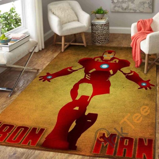 Iron Man Area Rug