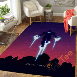 Iron Man Area Rug