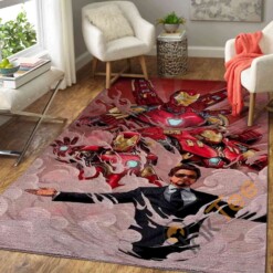 Iron Man Area Rug