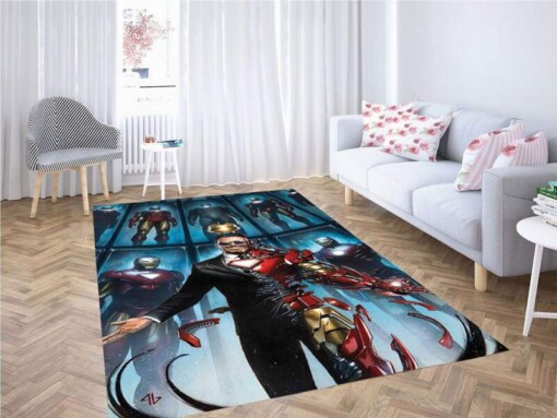 Iron Man Carpet Rug