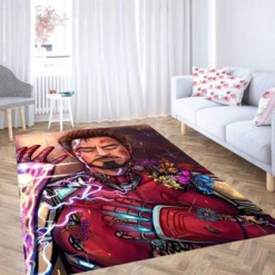 Ironman Wallpaper Carpet Rug
