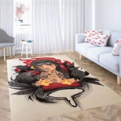 Itachi Wallpaper Carpet Rug