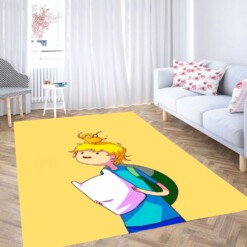 Jack And Finn Adventure Time Carpet Rug