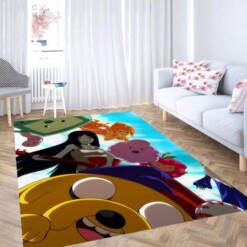 Jack And Friends Adventure Time Carpet Rug