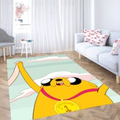 Jack Champions Adventure Time Carpet Rug