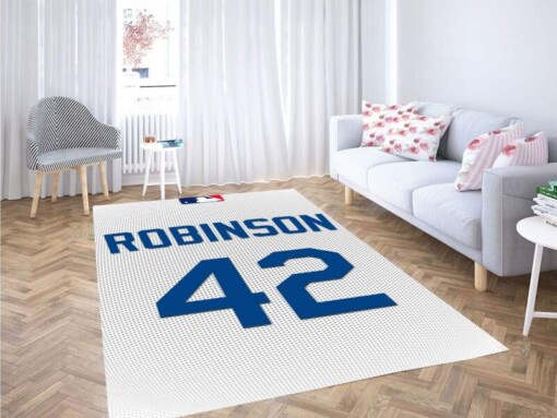 Jackie Robinson Carpet Rug