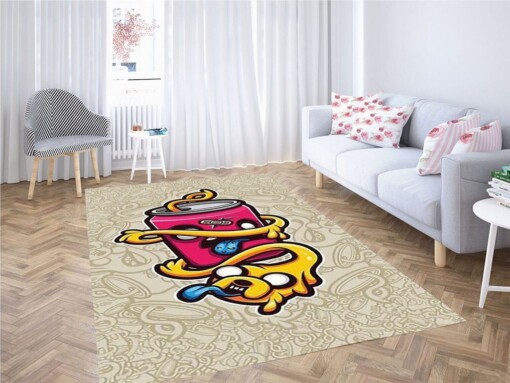 Jake The Dog Wallpaper Living Room Modern Carpet Rug