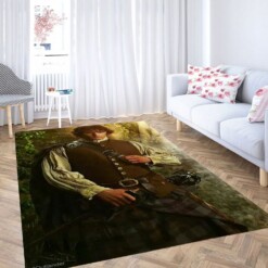 Jamie Fraser Outlander Starz Series Carpet Rug