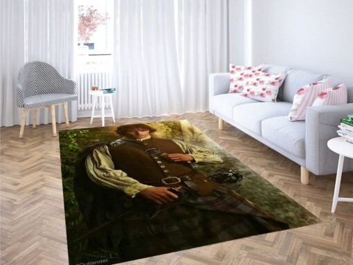Jamie Fraser Outlander Starz Series Carpet Rug