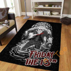 Jason Voorhees Friday The 190908 Halloween Area Rug